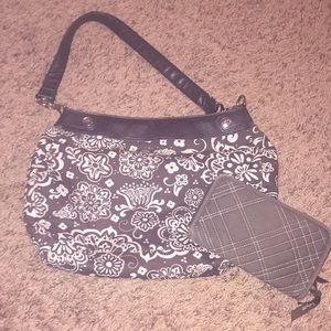 Brown Thirty-One purse with wallet